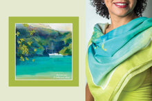 Load image into Gallery viewer, Blue Hole Scarves
