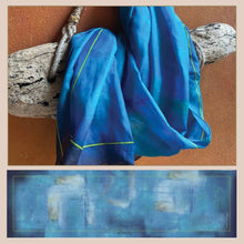 Load image into Gallery viewer, Blue Oceans Scarves
