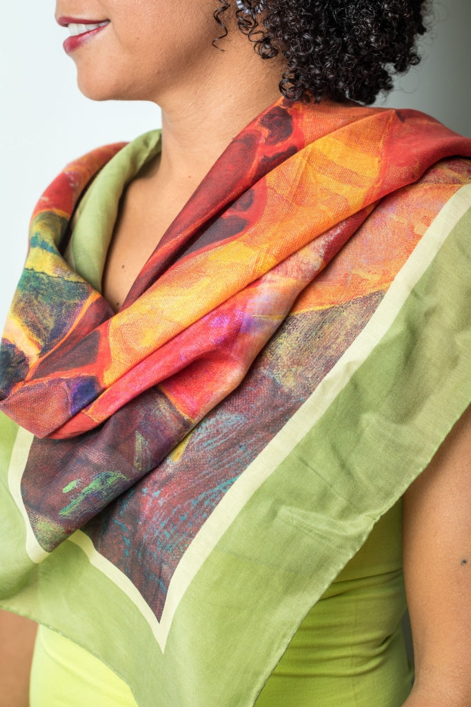 Crotons Scarf Scarves
