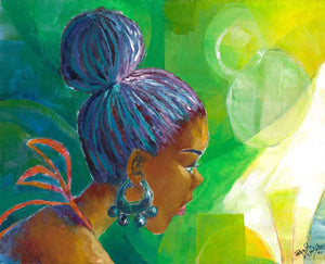 Reggae Girl 4 Posters Prints & Visual Artwork