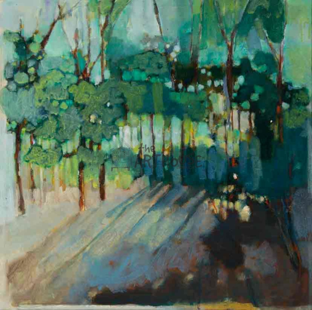 Trees From Dexters Window Landscape - Square